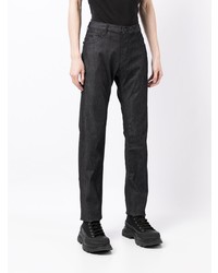 Emporio Armani High Waisted Straight Leg Jeans