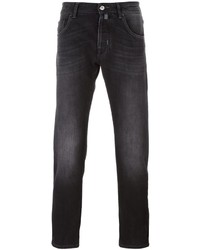 Jacob Cohen Stonewashed Slim Fit Jeans