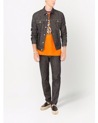 Dolce & Gabbana Low Rise Tapered Jeans