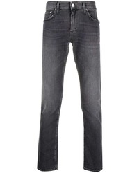 Department 5 Mid Rise Faded Straight Leg Jeans