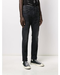 R13 Mid Rise Slim Fit Jeans