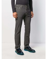 Jacob Cohen Mid Rise Straight Leg Jeans