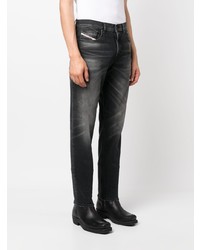 Diesel Mid Rise Tapered Jeans