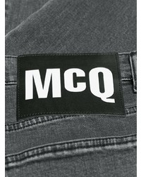 Mcq By Alexander Mcqueen Eyewear Mismatched Strummer Slim Fit Jeans
