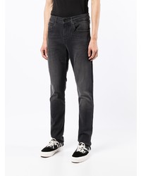 7 For All Mankind Skinny Cut Washed Jeans