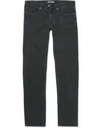 Incotex Slim Fit Textured Stretch Cotton Jeans