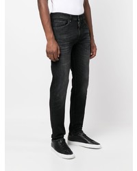 BOSS Stonewashed Straight Leg Jeans