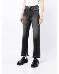 Doublet Straight Leg Cropped Jeans