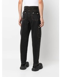 Alexander McQueen Tapered Cargo Pocket Jeans