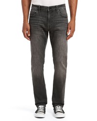 Mavi Jeans Zach Straight Leg Jeans In Mid Grey Organic Move At Nordstrom