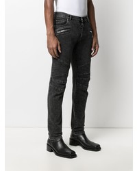 Balmain Zip Detail Skinny Jeans