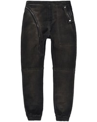 Rick Owens DRKSHDW Zip Detail Slim Fit Jeans
