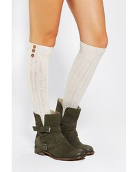 Urban Outfitters Buttoned Up Knee High Sock