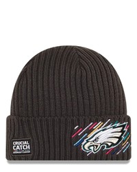 New Era Charcoal Philadelphia Eagles 2021 Nfl Crucial Catch Knit Hat At Nordstrom