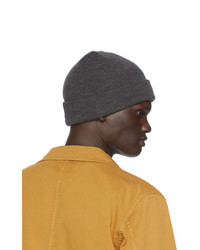 Norse Projects Grey Merino Wool Norse Top Beanie