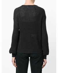 Forte Forte Ribbed Detail Knitted Top