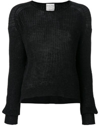 Forte Forte Ribbed Detail Knitted Top