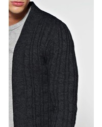 Boohoo Cable Knit Cardigan