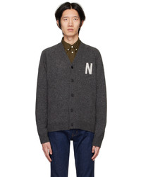 Norse Projects Gray Kasper N Donegal Cardigan