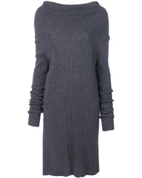 Twin-Set Cowl Neck Knitted Dress