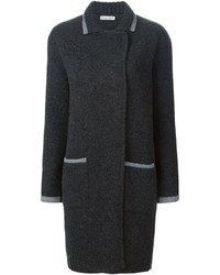 Tomas Maier Double Breasted Knit Coat