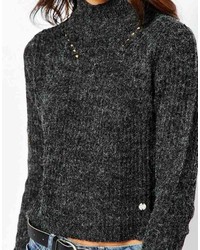 Only Cropped Knitted Sweater