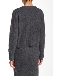 Loveriche Long Sleeve Knit Crop Sweater