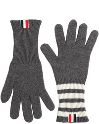 Charcoal Knit Gloves
