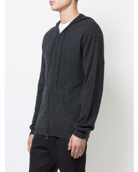 Pya Zip Up Knitted Hooded Sweater