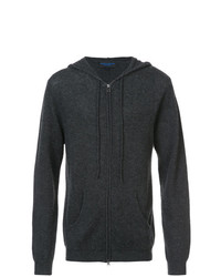 Pya Zip Up Knitted Hooded Sweater