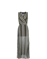 Charcoal Knit Maxi Dress