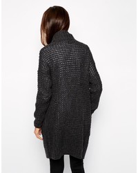 Only Chunky Knit Long Line Cardigan