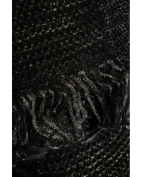 W118 By Walter Baker Tessa Intarsia Knit Metallic Cardigan
