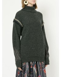 Muller Of Yoshiokubo Turtle Neck Fitted Sweater