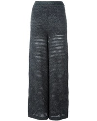 Charcoal Knit Pants