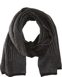 Charcoal Knit Scarf