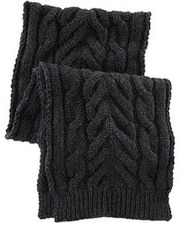 Ralph Lauren Black Label Cable Knit Merino Scarf