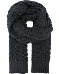 Dolce & Gabbana Chunky Cable Knit Scarf