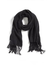Nordstrom Luxe Cable Knit Cashmere Scarf