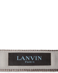 Lanvin 5cm Grosgrain Trimmed Knitted Silk Tie