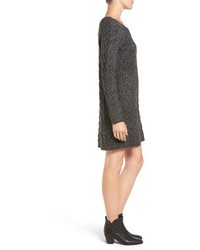 Hinge Cable Knit Sweater Dress
