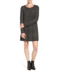 Hinge Cable Knit Sweater Dress