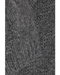 Fendi Chevron Patterned Cashmere Sweater Dress