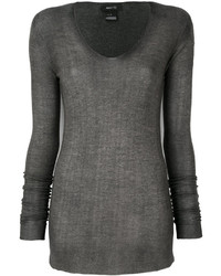 Avant Toi Fitted Knitted Sweater