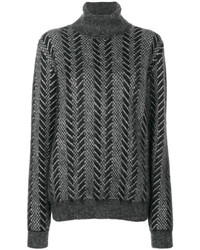 Saint Laurent Knitted Turtle Neck Sweater