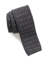 Eleventy Stitch Wool Knit Tie