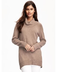 Old Navy Hi Lo Turtleneck Tunic Pullover For