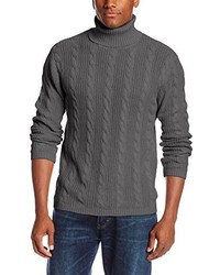 Alex Stevens Cable Turtleneck Sweater