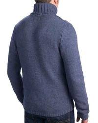 Royal Robbins Marble Cable Turtleneck Sweater