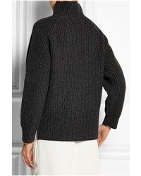 Theory Pate Wool And Cashmere Blend Turtleneck Sweater